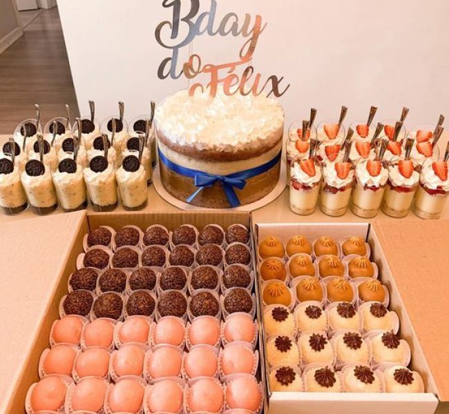 bolos e doce